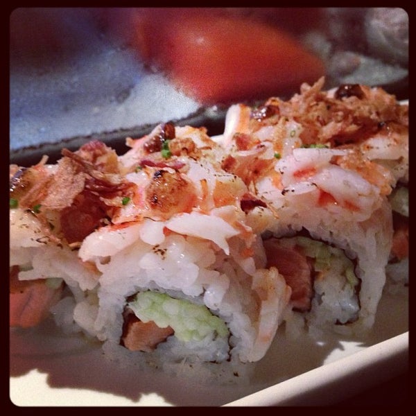 Photo taken at Sushi E by Alex Z. on 10/19/2012