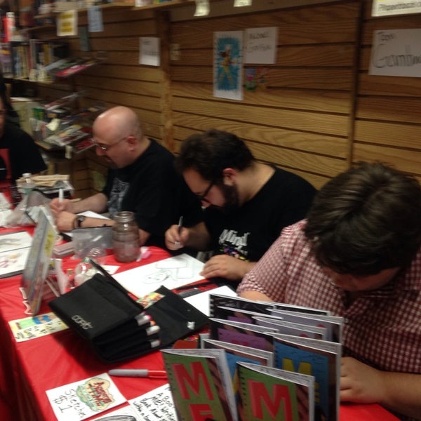 Photo taken at Carmine Street Comics by Zack F. on 8/2/2014