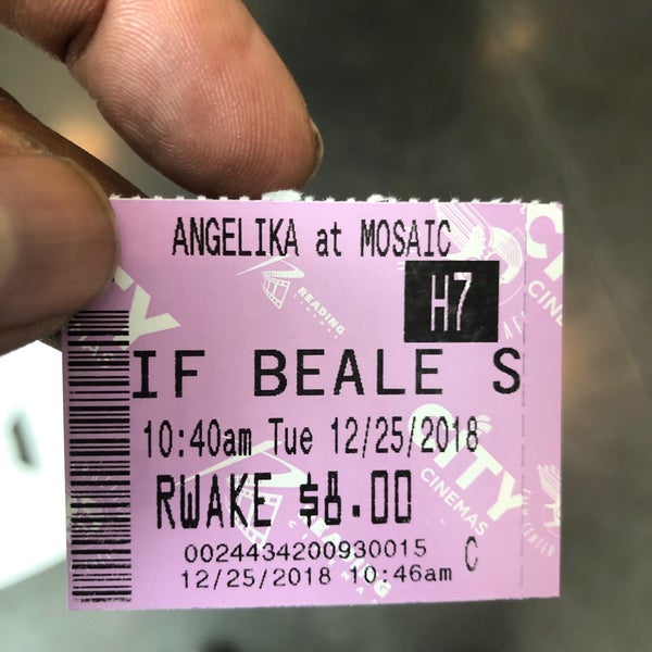 Das Foto wurde bei Angelika Film Center at Mosaic von Brian E. am 12/25/2018 aufgenommen