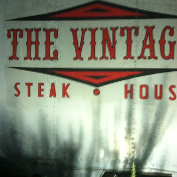 Photo taken at The Vintage Steakhouse by Steve R. on 1/5/2013