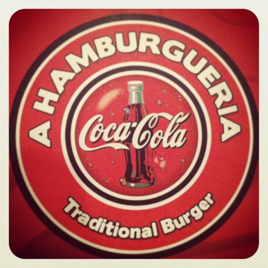 Photo taken at A Hamburgueria Coca-Cola by João Gabriel C. on 12/17/2012