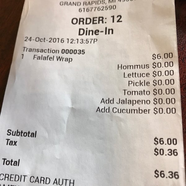 Photos at Parsley Mediterranean Grille Mediterranean Restaurant in Grand Rapids