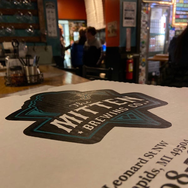 Photo taken at The Mitten Brewing Company by Benjamin E. on 2/21/2020