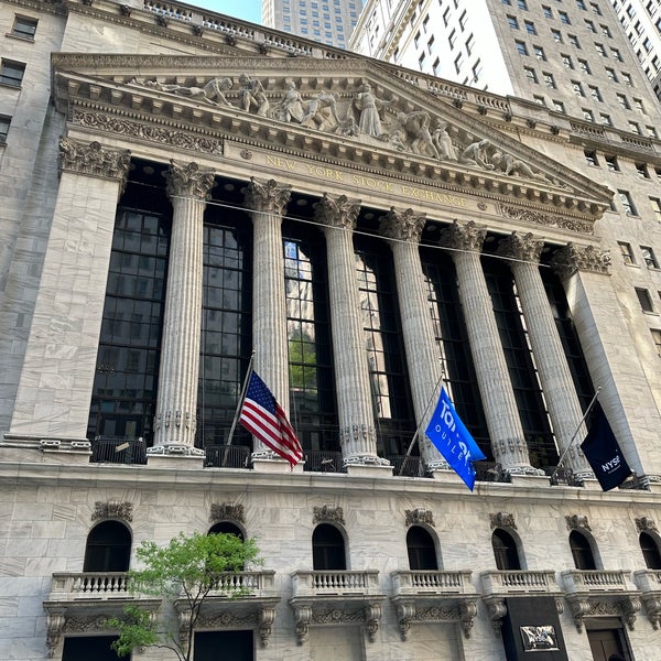 Photo taken at New York Stock Exchange by Nasim B. on 5/10/2023