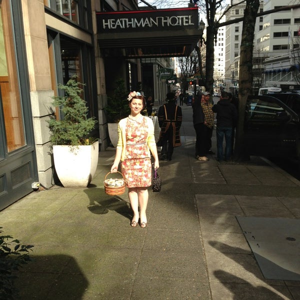 Photo taken at The Heathman Hotel by Shara A. on 2/24/2013