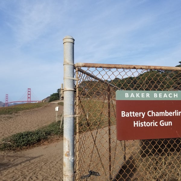 Battery Chamberlin Scenic Lookout in Presidio National Park