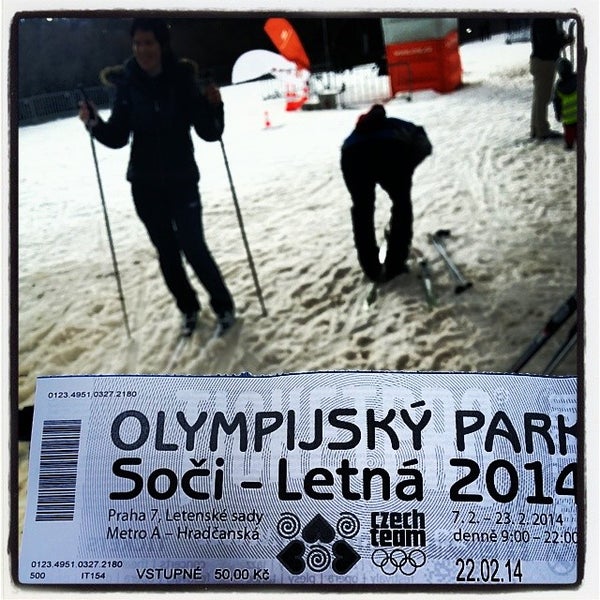 Снимок сделан в Olympijský park Soči - Letná 2014 пользователем Alexander A. 2/22/2014