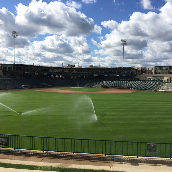 Photo taken at Parkview Field by Lee T. on 10/16/2017