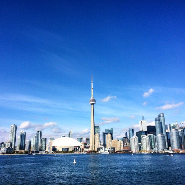 Stunning views of Toronto's skyline.
