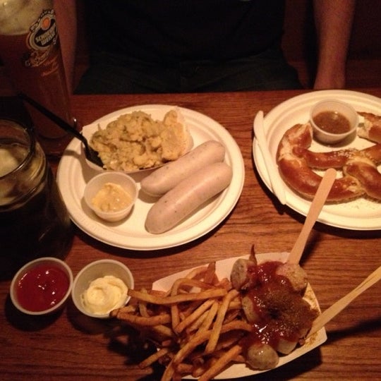 Photo taken at Wechsler&#39;s Currywurst by lisa r. on 9/27/2012