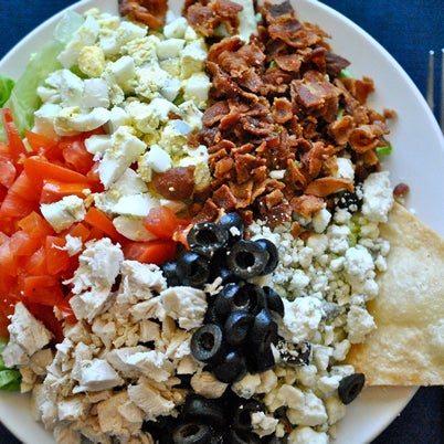 They feature a fully loaded Cobb Salad that is tough to beat. It's more than a meal in itself!