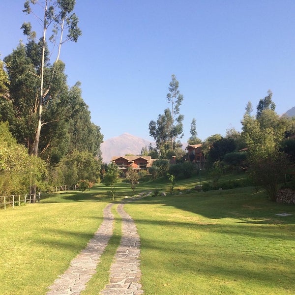 Photo taken at Belmond Hotel Rio Sagrado by Just Go Travel on 8/6/2015