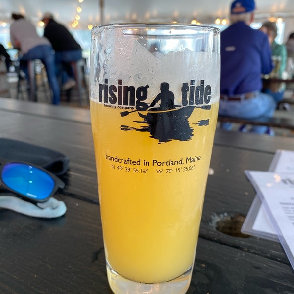 Photo taken at Rising Tide Brewing Company by Jon M. on 10/20/2020