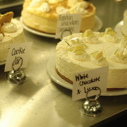 House made cheesecakes, cookies and desserts
