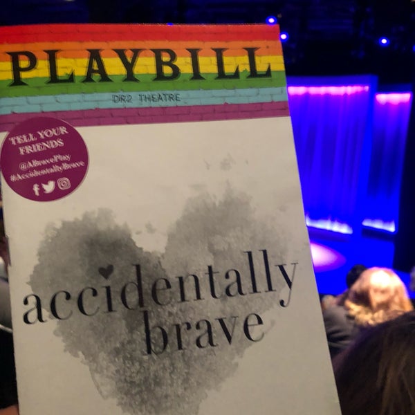 Opening night for the new play Accidentally Brave at the DR2
