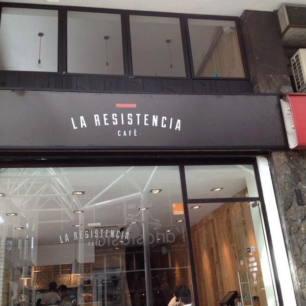 Photo taken at La Resistencia Café by Felipe F. on 10/21/2013