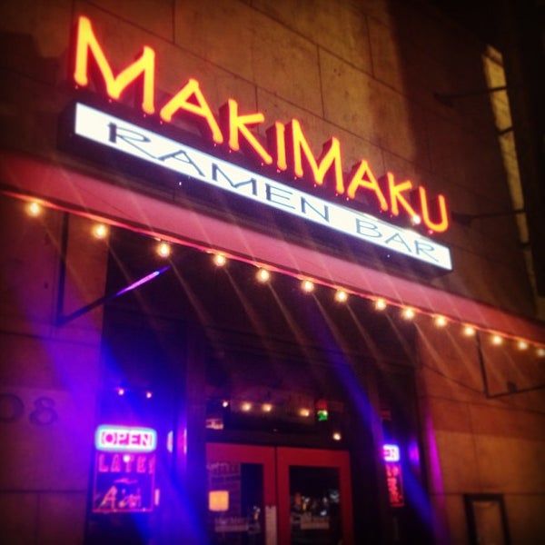 Foto tirada no(a) Maki Maku Ramen Bar por Gheren V. em 2/8/2013