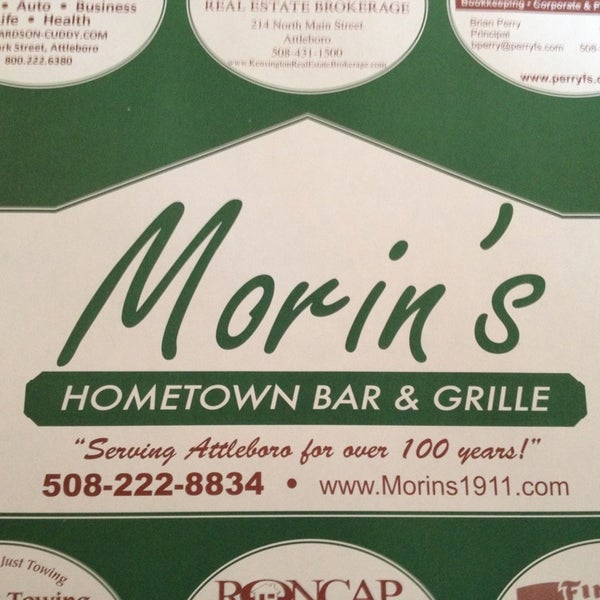 Morin's Bar and Grill Attleboro、MA