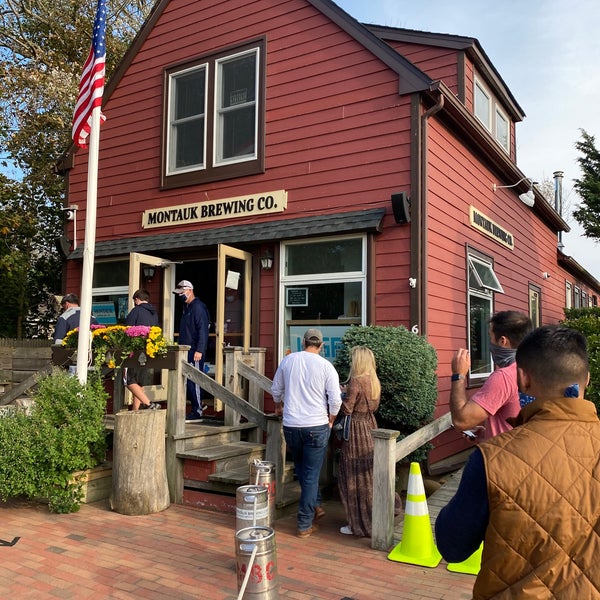 Photo taken at Montauk Brewing Company by Peter K. on 10/10/2020