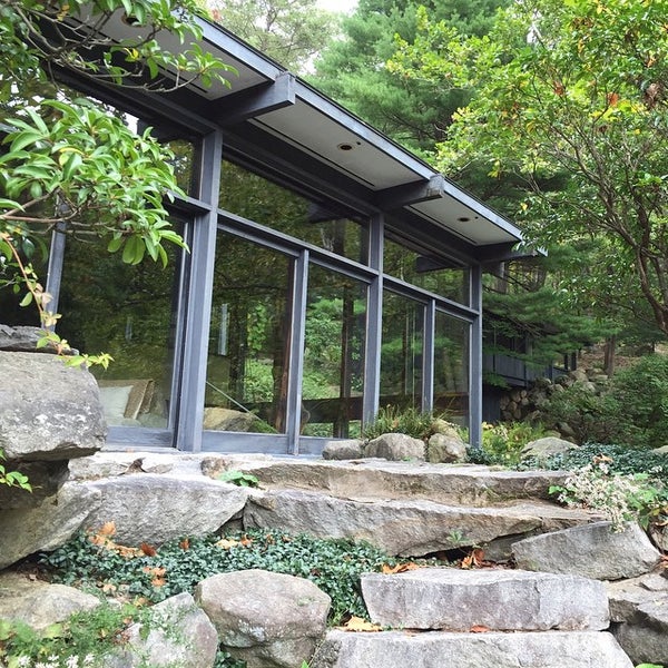 Photo taken at Manitoga/The Russel Wright Design Center by Peter K. on 9/21/2014
