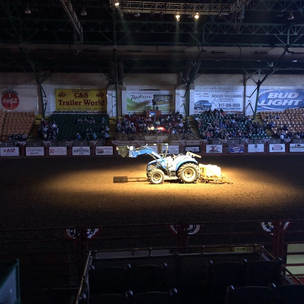 Photo taken at Cowtown Coliseum by Michael M. on 3/31/2018
