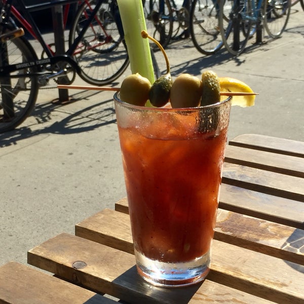 The spicy bloody mary is a must!