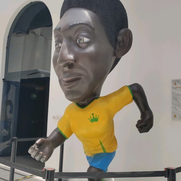 Photo taken at Museu Pelé by Eliel C. on 11/15/2021