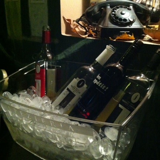 Photo taken at Mojo bar wine, rakia &amp; co. by Saba on 11/27/2012