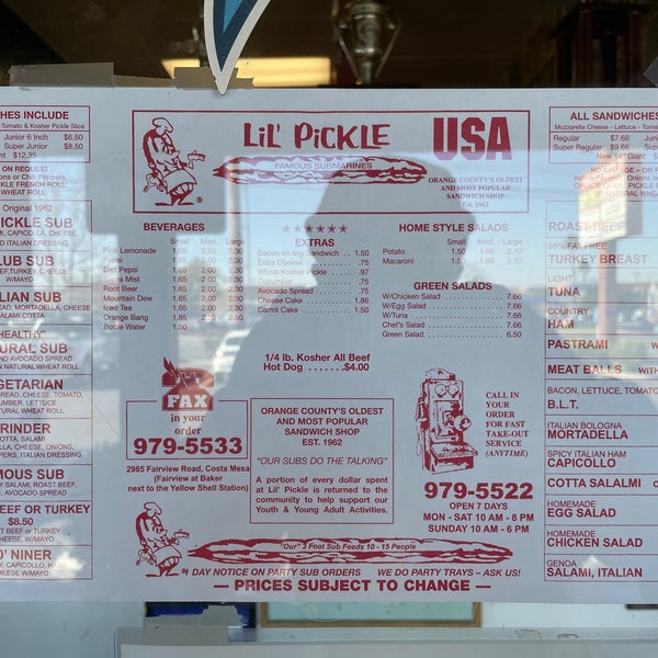 Lil' Pickle USA Sandwich Spot