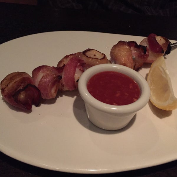 Photo taken at The Keg Steakhouse + Bar - Granville Island by Hope on 1/4/2016