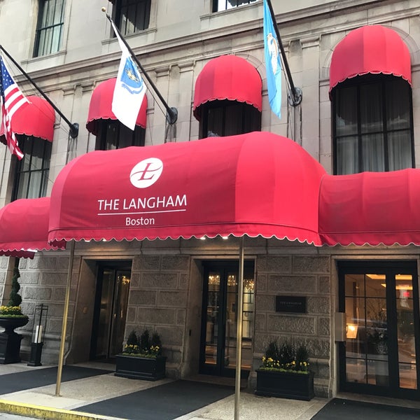 Photo taken at The Langham Boston Hotel by Yoshihiko O. on 4/18/2017