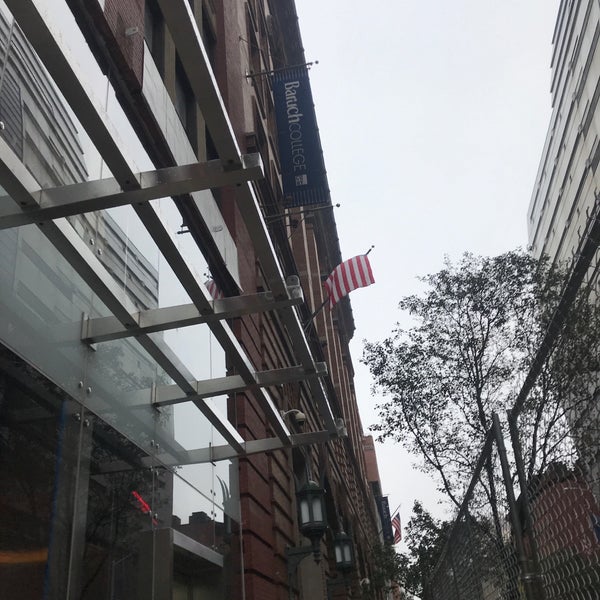 Photo taken at Baruch College - William &amp; Anita Newman Library by Mike R. on 11/6/2018