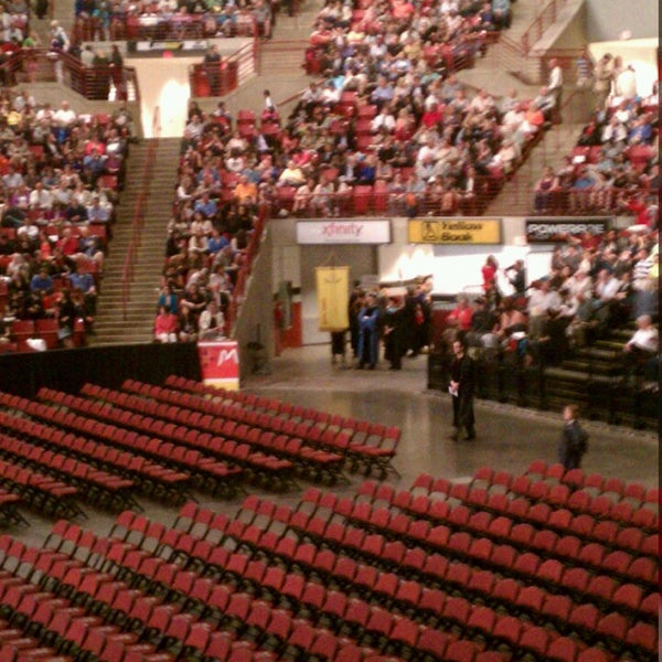 Photo taken at Mullins Center by Mark G. on 5/11/2013