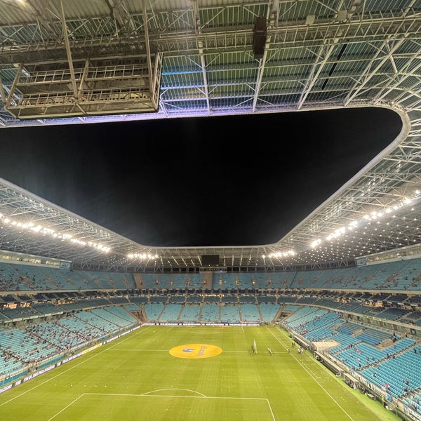 Photo taken at Arena do Grêmio by Amanda F. on 2/1/2024