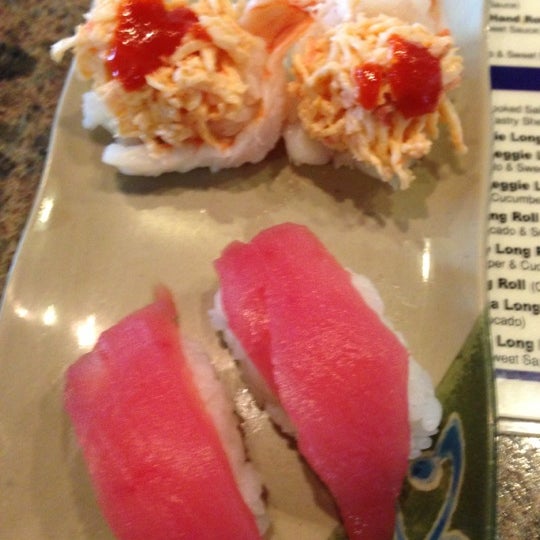 Photo taken at Simply Sushi by Derek S. on 10/19/2012