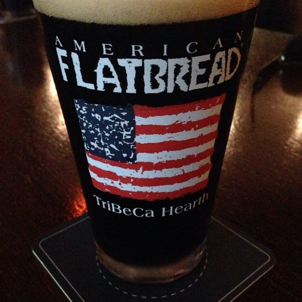 Photo taken at American Flatbread Tribeca Hearth by LL L. on 2/14/2014
