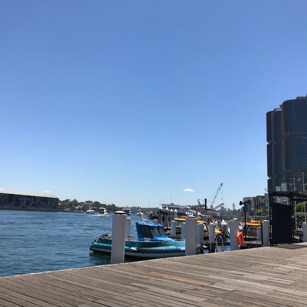 Photo taken at King Street Wharf by dindin on 11/18/2016