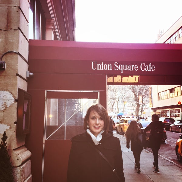 2/28/2015 tarihinde Alana E.ziyaretçi tarafından Union Square Cafe'de çekilen fotoğraf