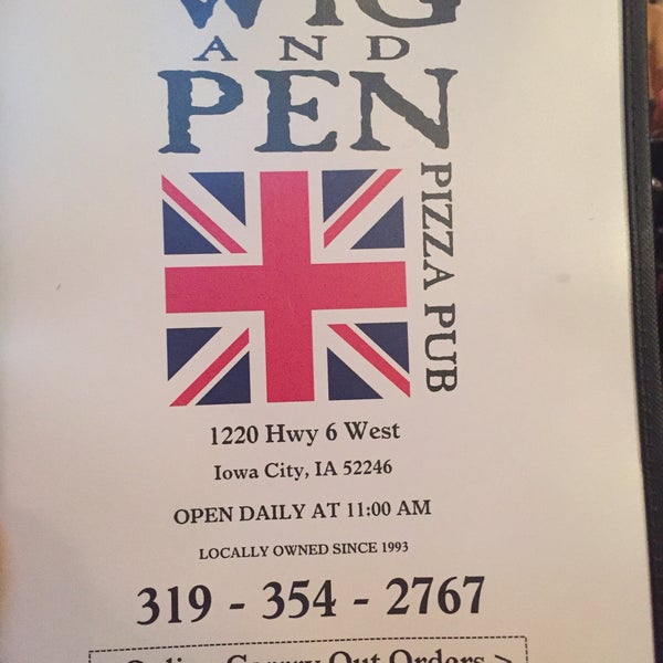 Снимок сделан в The Wig &amp; Pen Pizza Pub пользователем Marc G. 9/22/2015