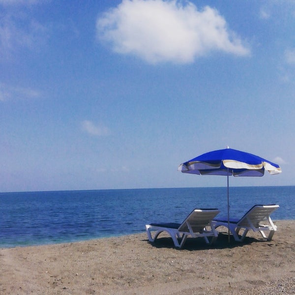 Photo taken at Çapa Beach &amp; Cafe by … on 7/7/2015