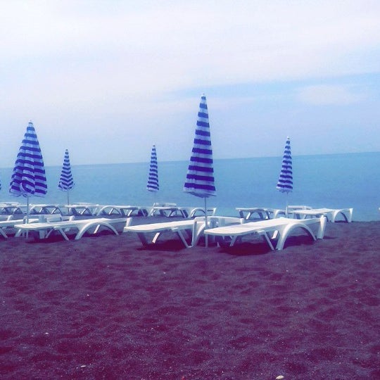 Photo taken at Çapa Beach &amp; Cafe by … on 6/13/2016