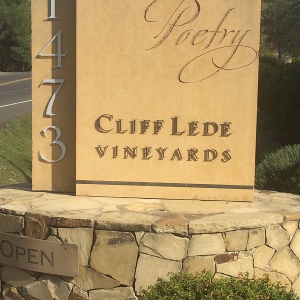 Photo taken at Cliff Lede Vineyards by Susan R. on 11/7/2016