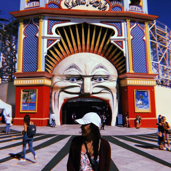 Photo taken at Luna Park Melbourne by ayin y. on 3/11/2019