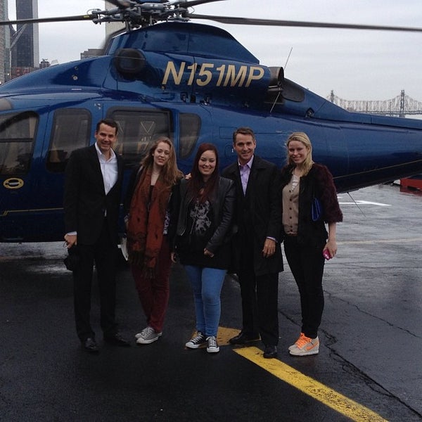 Photo taken at New York Helicopter by William K. on 4/29/2013