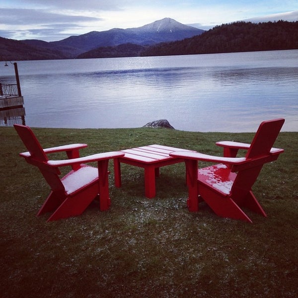 Photo taken at Lake Placid Lodge by William K. on 11/9/2013