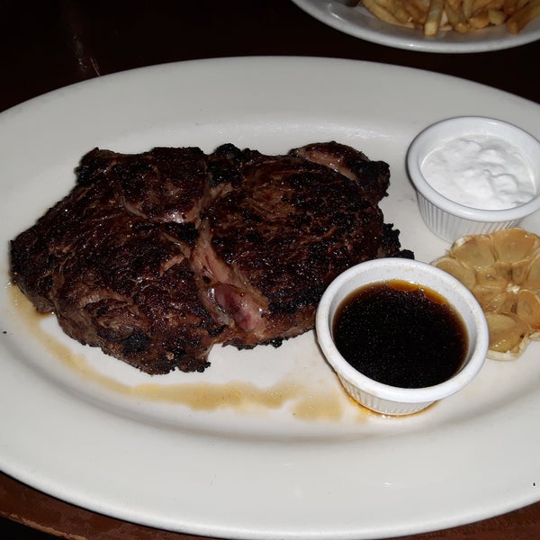 The 22oz prime ribeye steak was spectacular!