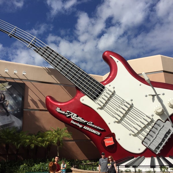 Rock n Roller Coaster starring Aerosmith ride Hollywood Studios, Walt  Disney World Theme Park, Orlando, Florida, USA Stock Photo - Alamy