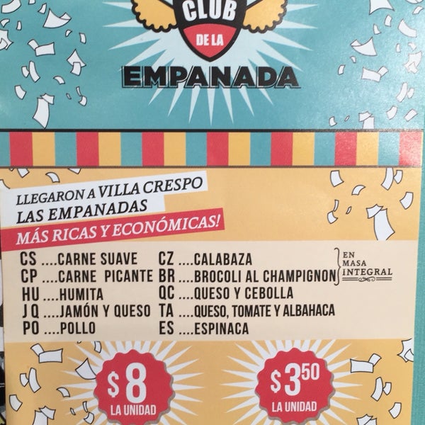 Photos at El Club de la Empanada - Empanada Restaurant in Villa Crespo