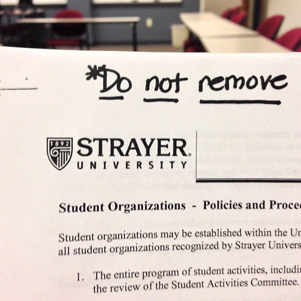 Strayer university. Strayer.