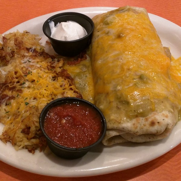 The smoothered burrito with cheesy hash browns are excellent. Their focaccia biscuits and gravy should not be missed, try them!